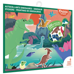 Auzou - Klisterm&#230;rker - Dinosaur 200 stk