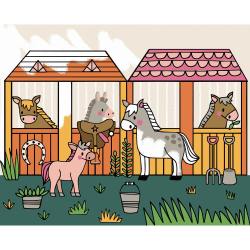 Auzou - Mal med vand - P&#229; landet