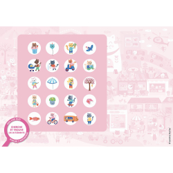 Auzou - Puslespil 54 brk - S&#248;g &amp; find - Kawaii