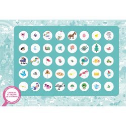 Auzou - Puslespil 100 brk - S&#248;g &amp; find - Enhj&#248;rninger