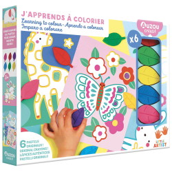 Auzou - Kreasæt - Lær at farve