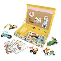 Auzou - Magnetsæt - Byggeplads