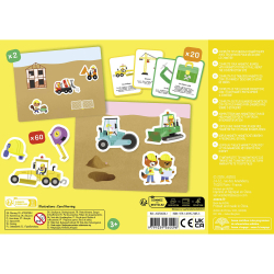 Auzou - Magnetsæt - Byggeplads