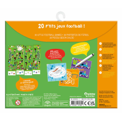 Auzou - Aktivitetskort - 20 opgaver - Fodbold