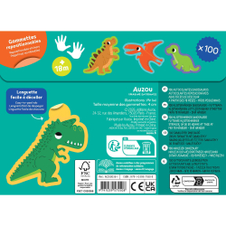 Auzou - Mine første klistermærker - Dinosaurer