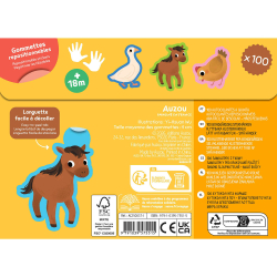 Auzou - Mine første klistermærker - Bondegården