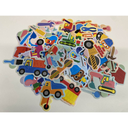 Auzou - Mine første klistermærker - Byggeplads