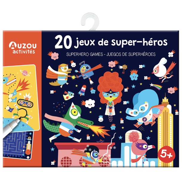 Activity Cards - 20 Superhero Games