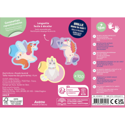 Auzou - Mine f&#248;rste klisterm&#230;rker - Enhj&#248;rninger