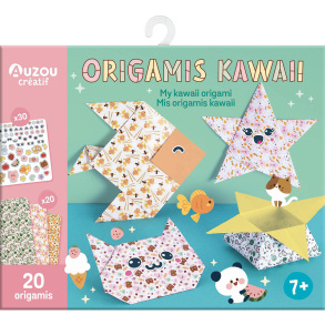 Auzou - Aktivitetssæt - Kawaii origami