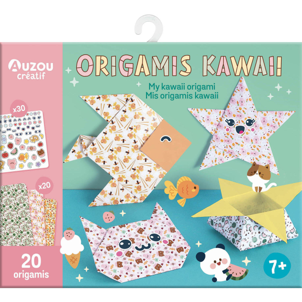 Auzou - Aktivitetss&#230;t - Kawaii origami