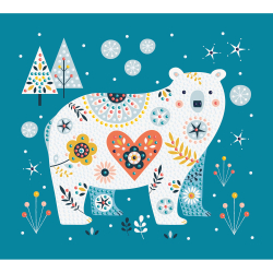 Auzou - Aktivitetss&#230;t - Kunst med rhinsten - Selvlysende