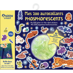 Auzou - Klisterm&#230;rker - Selvlysende 200 stk