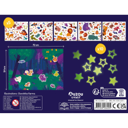 Auzou - Klisterm&#230;rker - Selvlysende 200 stk