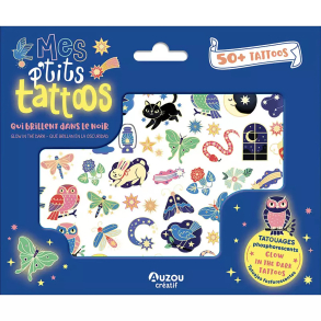 Auzou - Tatoveringer - Selvlysende