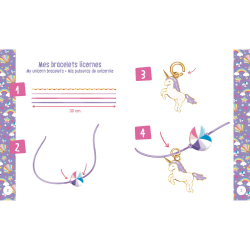 Auzou - Jewellery Factory - Enhjørning Armbånd - Neon