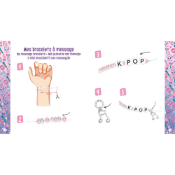Auzou - Jewellery Factory - Armbånd med K-POP tema - Stort sæt