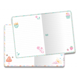 Auzou - Mit kontor - Kawaii notesbog med l&#229;s
