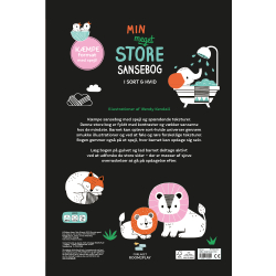 Forlaget ROOM2PLAY - Min meget store sansebog - I sort &amp; hvid