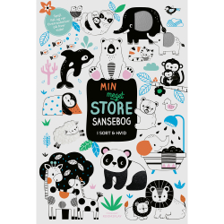 Forlaget ROOM2PLAY - Min meget store sansebog - I sort &amp; hvid