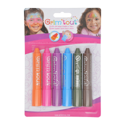 Grim&#39;tout - Teatersminke - 6pak