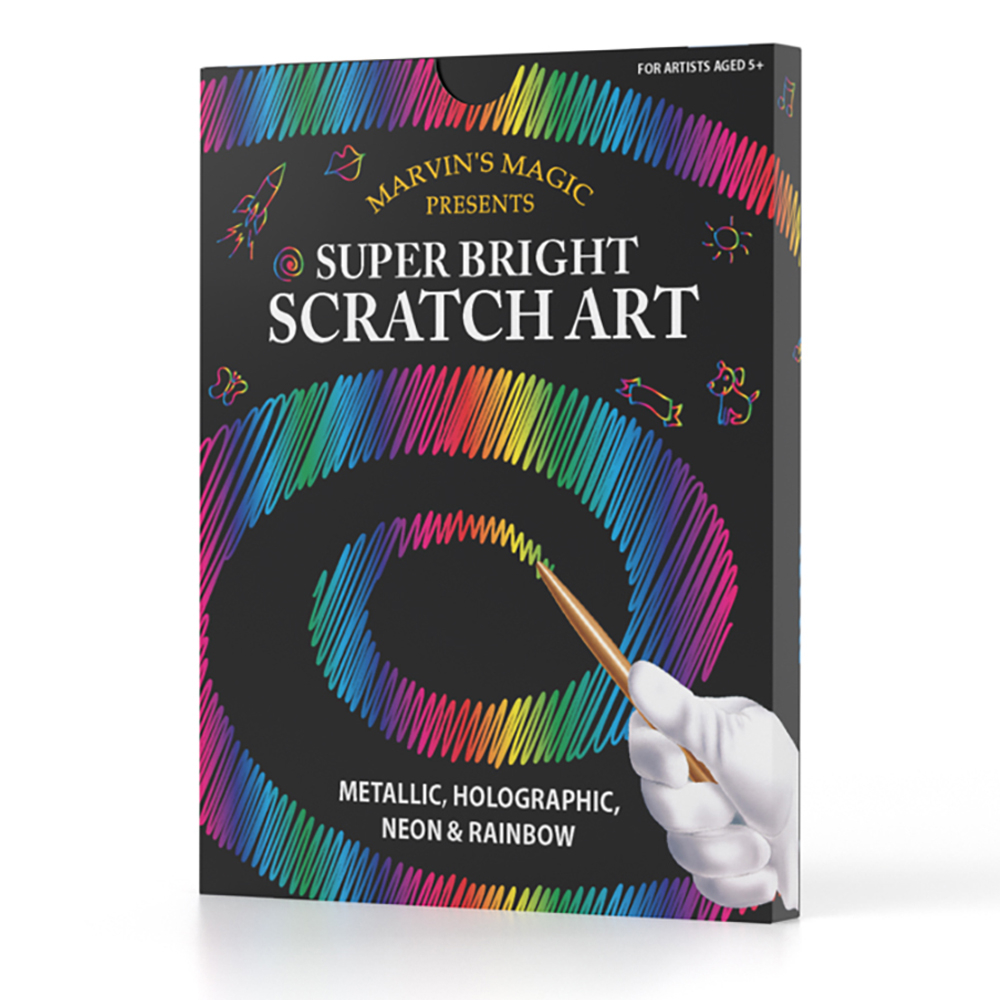 Super Bright Scratch Art