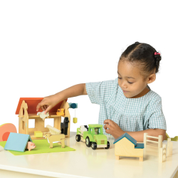 Mentari - Lille stald med dyr - Min første bondegård