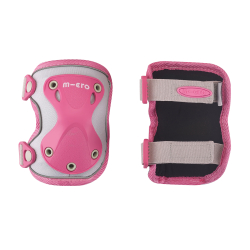 Micro - Kn&#230;- og Albuebeskyttere - Reflective Pink S