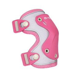 Micro - Kn&#230;- og Albuebeskyttere - Reflective Pink S
