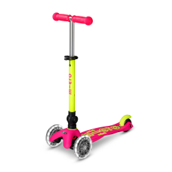 Micro - Mini Deluxe Foldbar LED - Neon Flamingo Yellow
