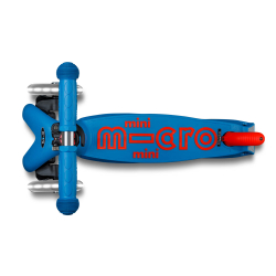 Micro - Mini Deluxe Foldbar LED - Neon Flashing Red
