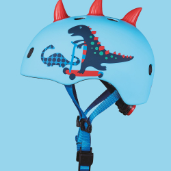 Micro - Hjelm - 3D Scootersaurus S