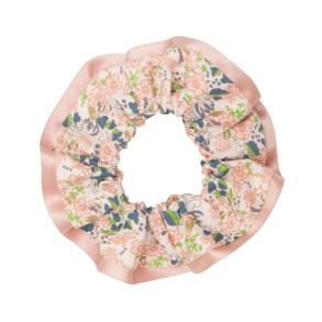 Mimi & Lula - Scrunchie - Satin Edge Peach Florence