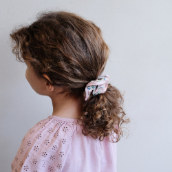 Mimi &amp; Lula - Scrunchie - Satin Edge Peach Florence