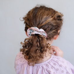 Mimi &amp; Lula - Scrunchie - Satin Edge Peach Florence