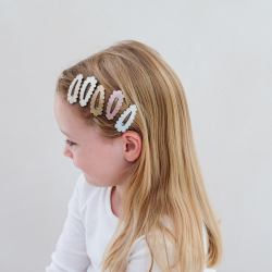 Mimi &amp; Lula - 5 h&#229;rsp&#230;nder - Mini Metallic Scallop Enchanted