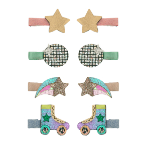 Mimi & Lula - 8 hårclips - mini Disco Diva Dancing Queen