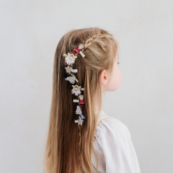 Mimi &amp; Lula - 8 h&#229;rclips - Mini Nutcracker Christmas