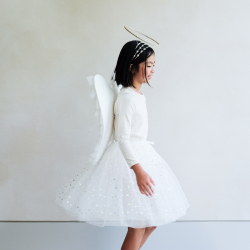 Mimi &amp; Lula - Tylsk&#248;rt - Long Angel - Hvid