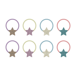 Mimi &amp; Lula - 8 hårelastikker - Mini Stellina My Little Unicorn