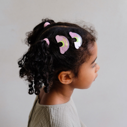 Mimi &amp; Lula - 2 hårspænder - Rainbow My Little Unicorn