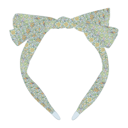 Mimi &amp; Lula - Hårbøjle - Floral Teal Edie Spring on the Farm