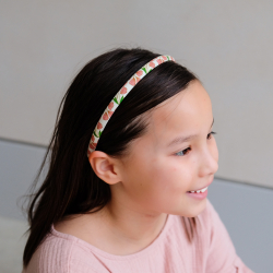 Mimi &amp; Lula - 3 hårbøjler - Tulip Floral Spring on the Farm