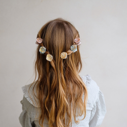 Mimi &amp; Lula - 6 hårklemmer - Mini Shell Ocean Pearl