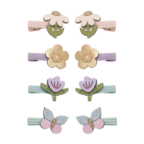 Mimi & Lula - 8 hårclips - Mini Flower Garden Bouquet