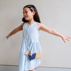 Mimi &amp; Lula - Taske med rem - Sausage Dog Mon Cheri