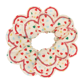 Mimi & Lula - Scrunchie - Scalloped Heartbeam