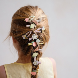 Mimi &amp; Lula - 5 hårspænder - Mini Ice Cream Peaches and Cream