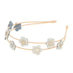 Mimi &amp; Lula - Dobbelt hårbøjle - Blossom Peaches and Cream