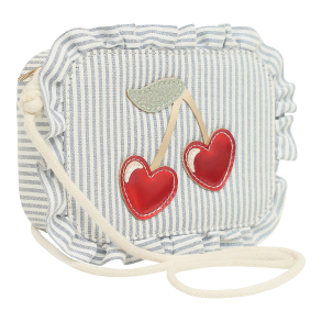 Mimi & Lula - Skuldertaske - Striped Cherry Mon Cheri